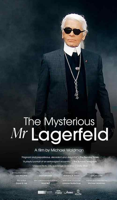 The Mysterious Mr. Lagerfeld poster