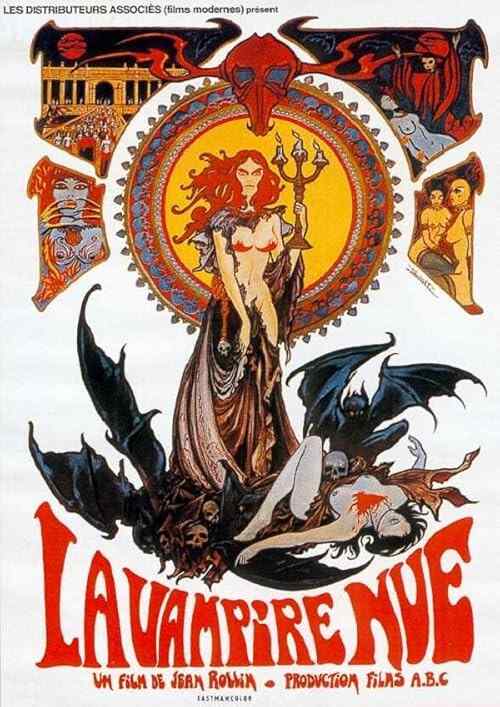 The Nude Vampire poster