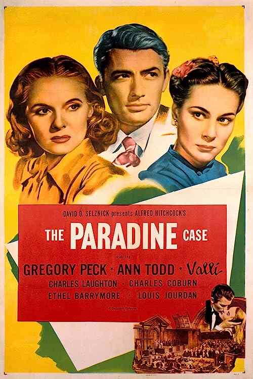 The Paradine Case poster
