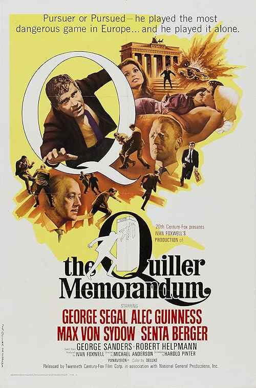 The Quiller Memorandum poster
