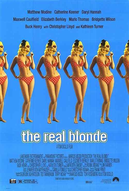 The Real Blonde poster