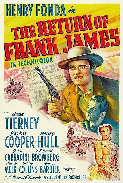 The Return of Frank James poster