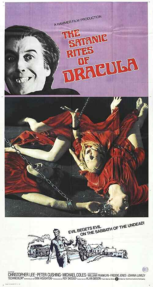 The Satanic Rites of Dracula poster