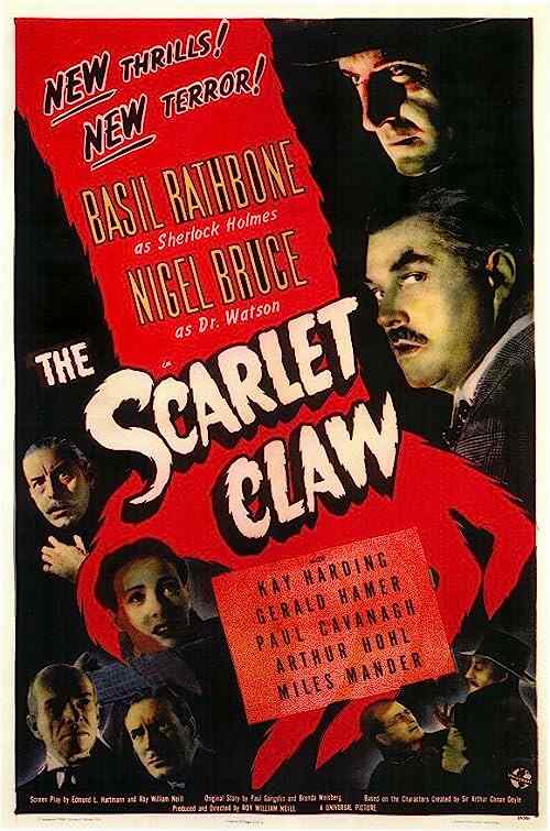 The Scarlet Claw poster