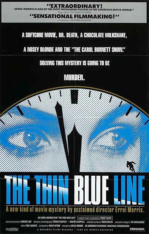 The Thin Blue Line poster
