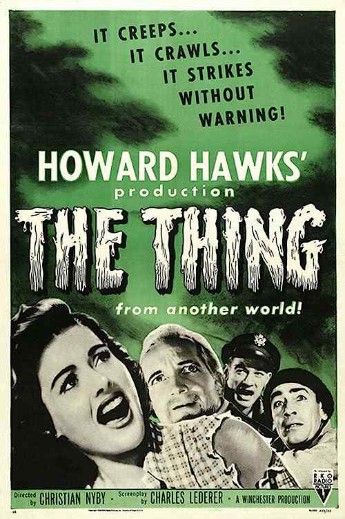 The Thing from Another World poster