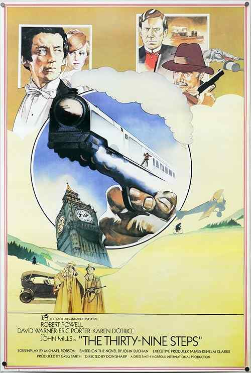 The Thirty Nine Steps poster