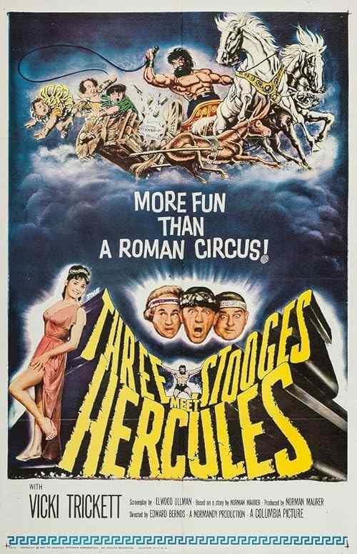 The Three Stooges Meet Hercules poster