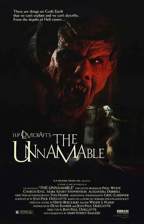 The Unnamable poster