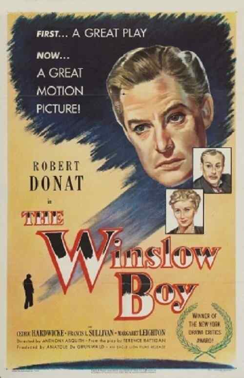 The Winslow Boy poster