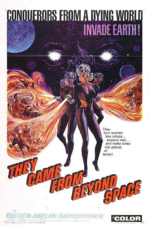 They Came from Beyond Space poster