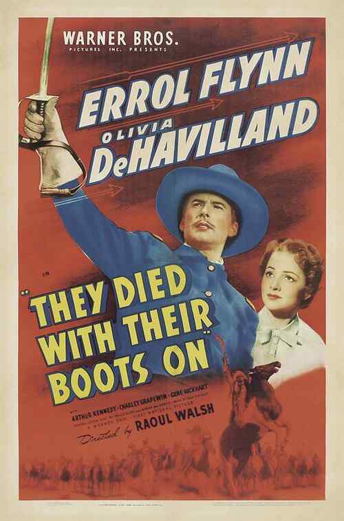 They Died with Their Boots On poster