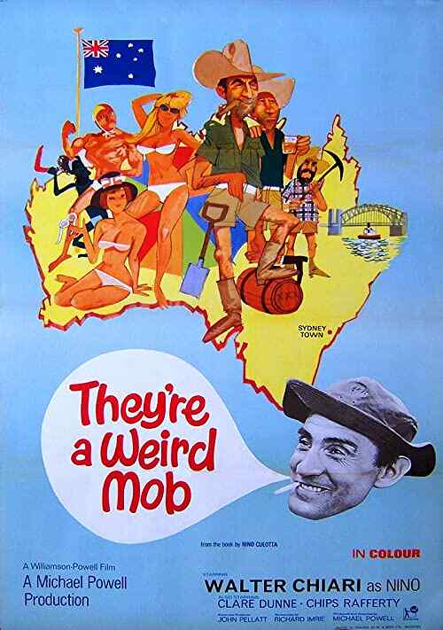 They're a Weird Mob poster