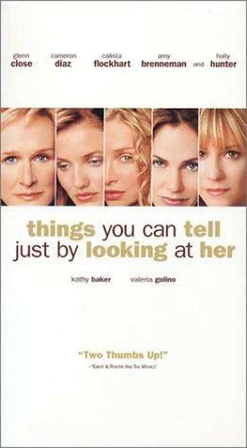 Things You Can Tell Just by Looking at Her poster