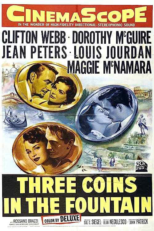 Three Coins in the Fountain poster