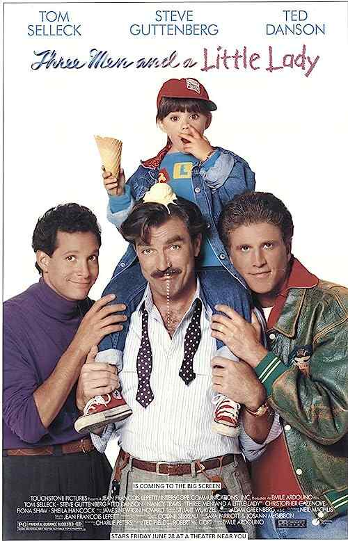 Three Men and a Little Lady poster