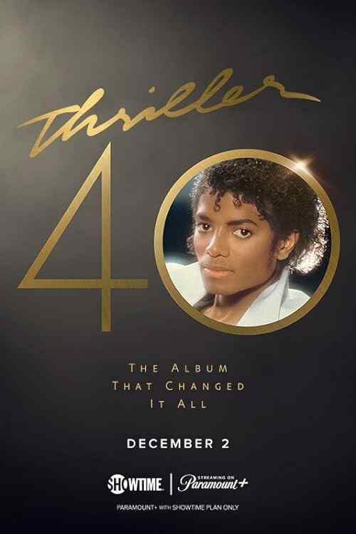 Thriller 40 poster