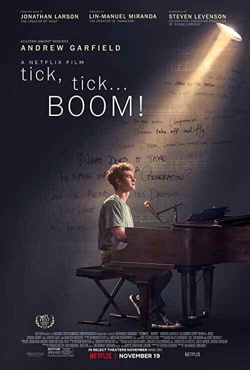 tick, tick    BOOM! poster