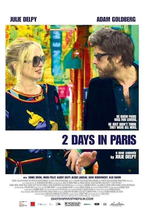 Two Days in Paris poster