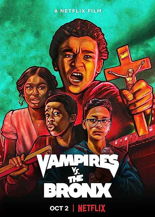 Vampires vs  the Bronx poster