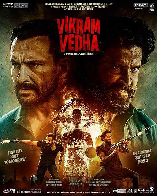 Vikram Vedha poster