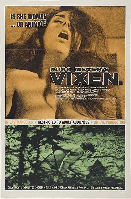 Vixen! poster