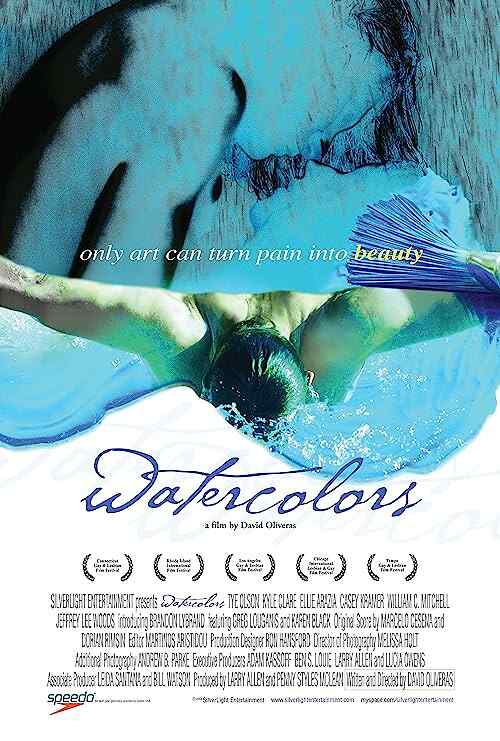 Watercolors poster