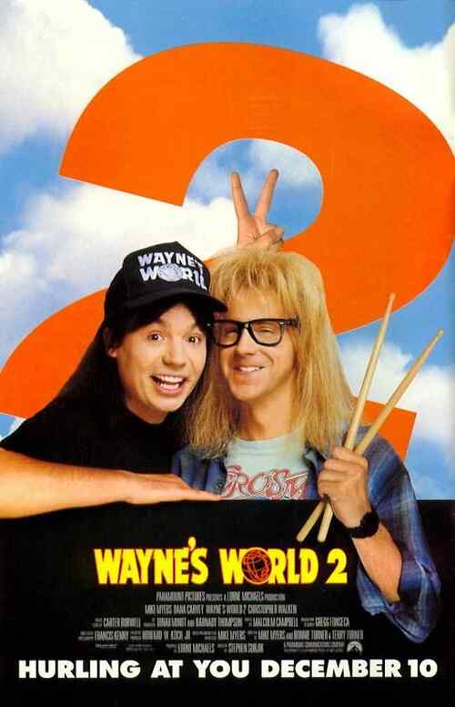 Wayne's World 2 poster