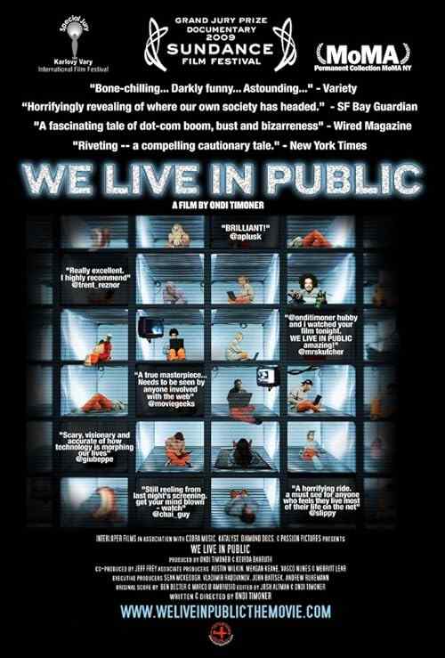 We Live in Public poster