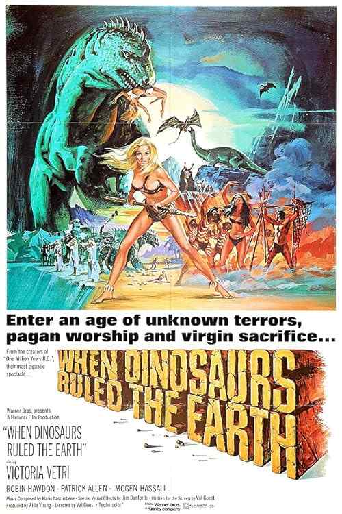 When Dinosaurs Ruled the Earth poster