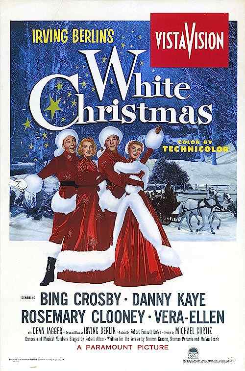 White Christmas poster