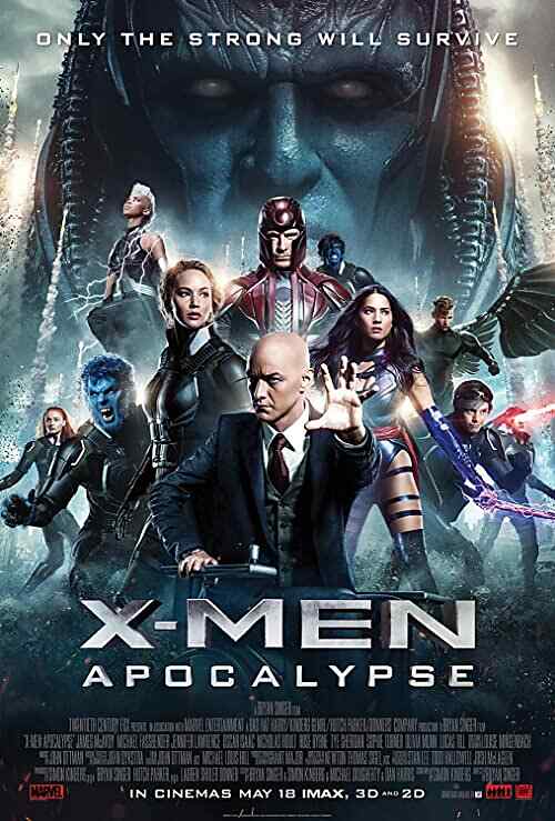 X Men: Apocalypse poster
