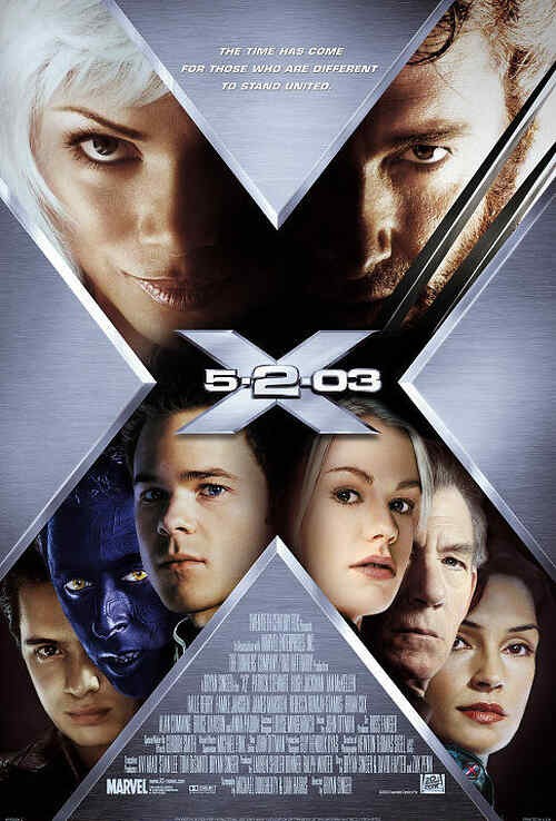 X2: X Men United poster
