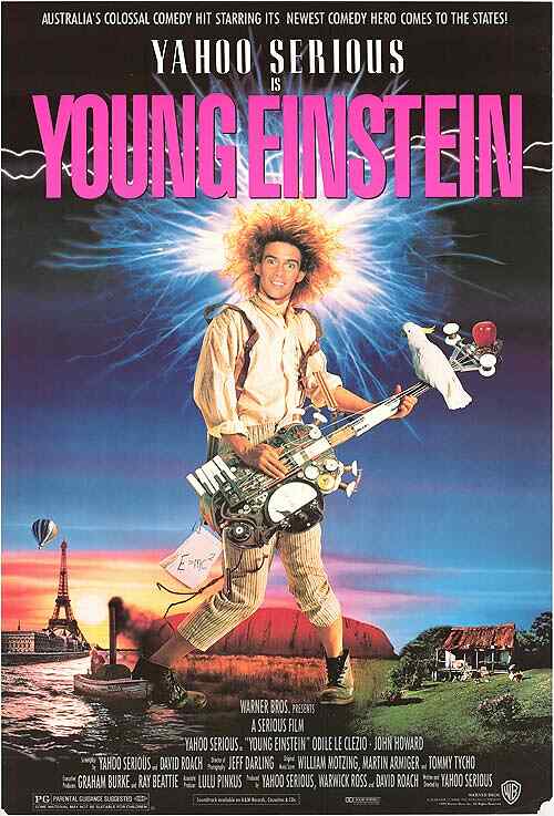 Young Einstein poster